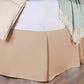 100% Egyptian Cotton Chic Solid Bed Skirt Split Corners FredCo
