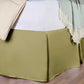 100% Egyptian Cotton Chic Solid Bed Skirt Split Corners FredCo