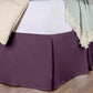 100% Egyptian Cotton Chic Solid Bed Skirt Split Corners FredCo