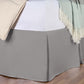 100% Egyptian Cotton Chic Solid Bed Skirt Split Corners FredCo