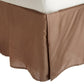 100% Egyptian Cotton Chic Solid Bed Skirt Split Corners FredCo