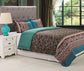 100% Long-Staple Cotton Soft Reversible Duvet Cover Pilow Sham Set FredCo