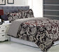 100% Long-Staple Cotton Soft Reversible Duvet Cover Pilow Sham Set FredCo