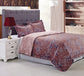 100% Long-Staple Cotton Soft Reversible Duvet Cover Pilow Sham Set FredCo