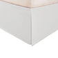 100% Microfiber Bed Skirt with 15" Drop Length and Inverted Box Pleats FredCo
