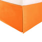 100% Microfiber Bed Skirt with 15" Drop Length and Inverted Box Pleats FredCo