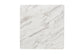 Baxton Studio Paras Mid-Century Modern Transitional Light Grey Fabric Upholstered and Walnut Brown Finished Wood 5-Piece Dining Set with Faux Marble Dining Table