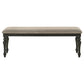 Bridget 6-piece Rectangular Dining Set Charcoal Sand Through