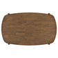 Dortch 7-piece Oval Solid Wood Dining Set Walnut