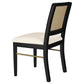 Arini 5-piece Extension Leaf Dining Table Set Sand Wash and Black