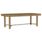 Arini 9-piece Extension Leaf Dining Table Set Sand Wash