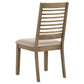 Scottsdale 6-piece Rectangular Dining Set Brown Washed