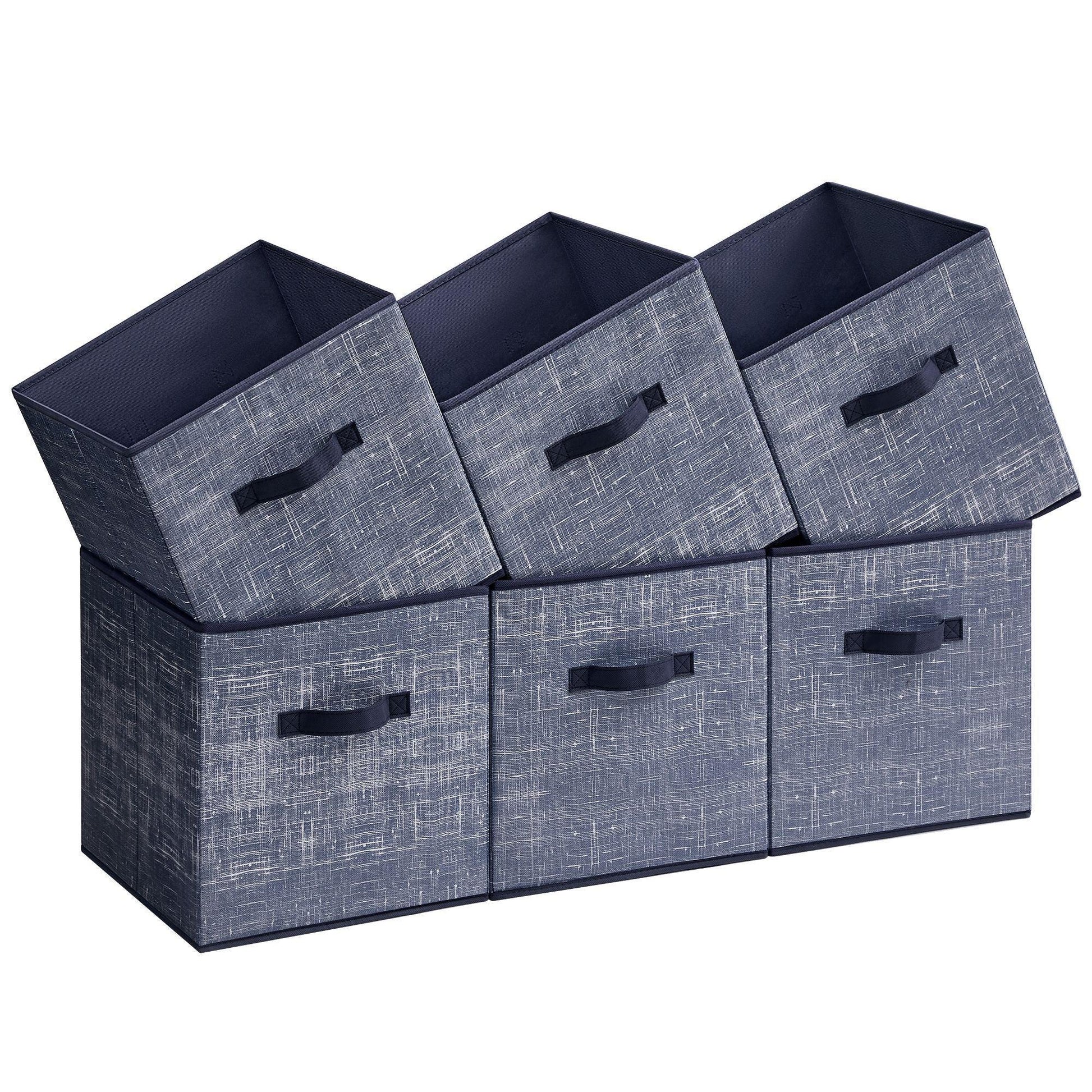 11.8-Inch Non-Woven Fabric Bins with Double Handles FredCo