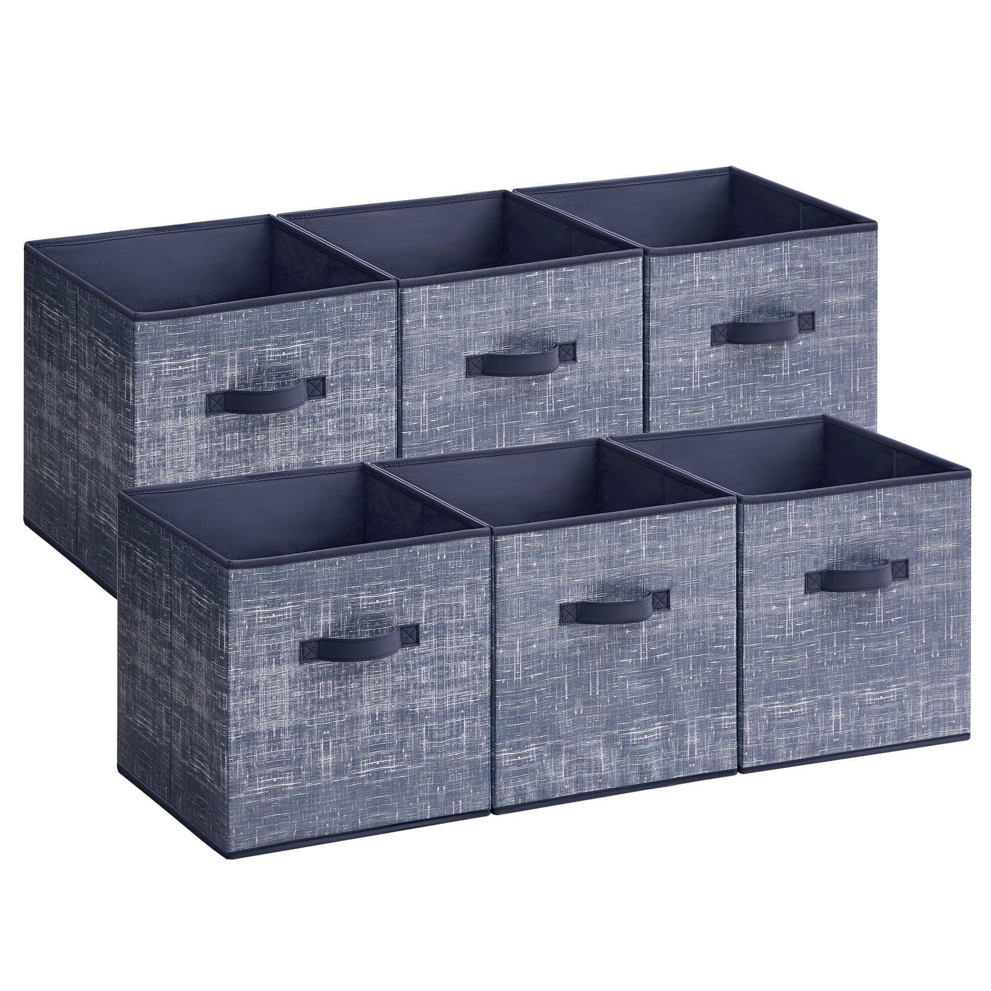 11.8-Inch Non-Woven Fabric Bins with Double Handles FredCo