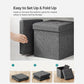 11.8 Inches Folding Storage Ottoman FredCo