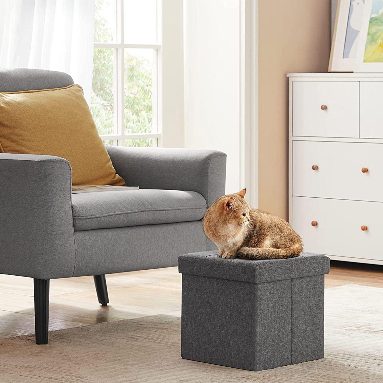 11.8 Inches Folding Storage Ottoman FredCo