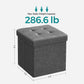 11.8 Inches Folding Storage Ottoman FredCo