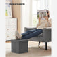 11.8 Inches Folding Storage Ottoman FredCo