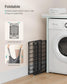 11-Gallon Laundry Hamper Black and Gray FredCo