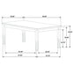 Appleton 7-piece Rectangular Dining Set Distressed White