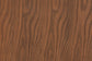 Baxton Studio Asami Mid-Century Modern Walnut Brown Finished Wood and Woven Rattan Queen Size 3-Piece Bedroom Set