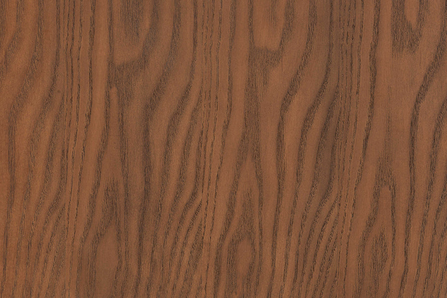 Baxton Studio Barrett Mid-Century Modern Walnut Brown Finished Wood and Synthetic Rattan 4-Drawer Chest