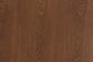 Baxton Studio Barrett Mid-Century Modern Walnut Brown Finished Wood and Synthetic Rattan 6-Drawer Dresser