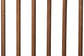 Baxton Studio Abel Classic and Traditional Transitional Walnut Brown Finished Wood Full Size Platform Bed
