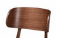 Baxton Studio Alston Mid-Century Modern Beige Fabric Upholstered and Walnut Brown Finished Wood 2-Piece Dining Chair Set
