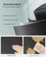 12.7 Gallon Garbage Can for Narrow Spaces with Soft-Close Lid FredCo