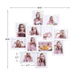 12-Pack 4X6 Collage Picture Frames White FredCo