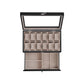 12-Slot Watch Box Ebony Black FredCo