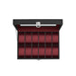 12-Slot Watch Case Black and Red FredCo
