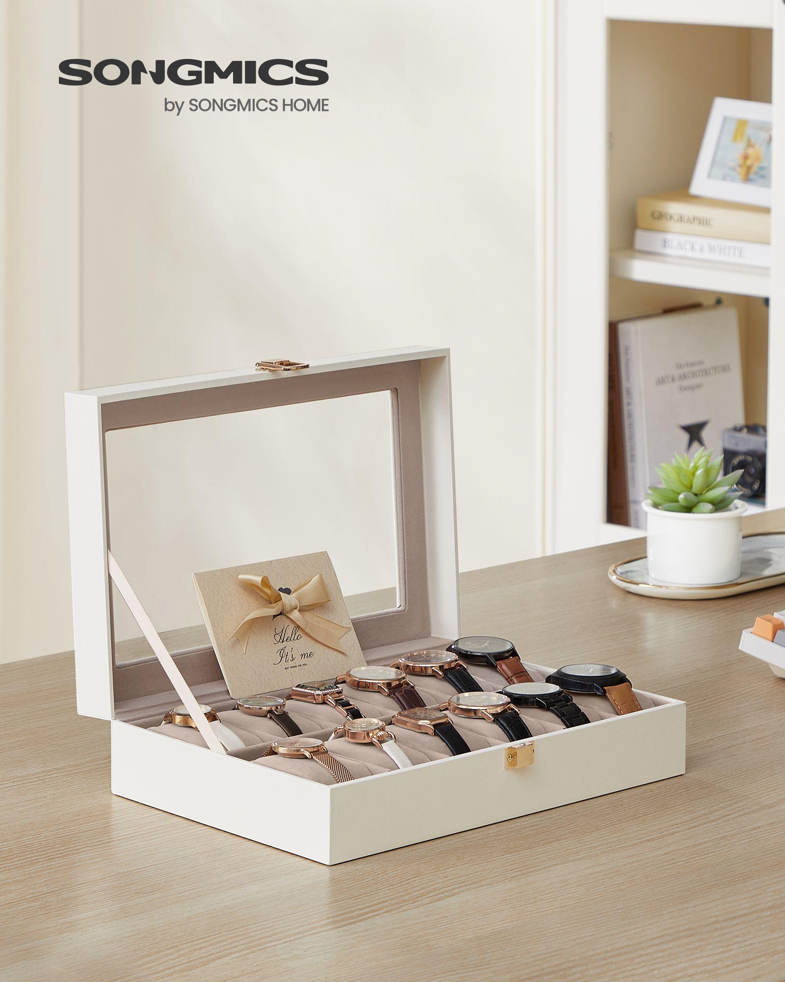 12-Slot Watch Case White FredCo