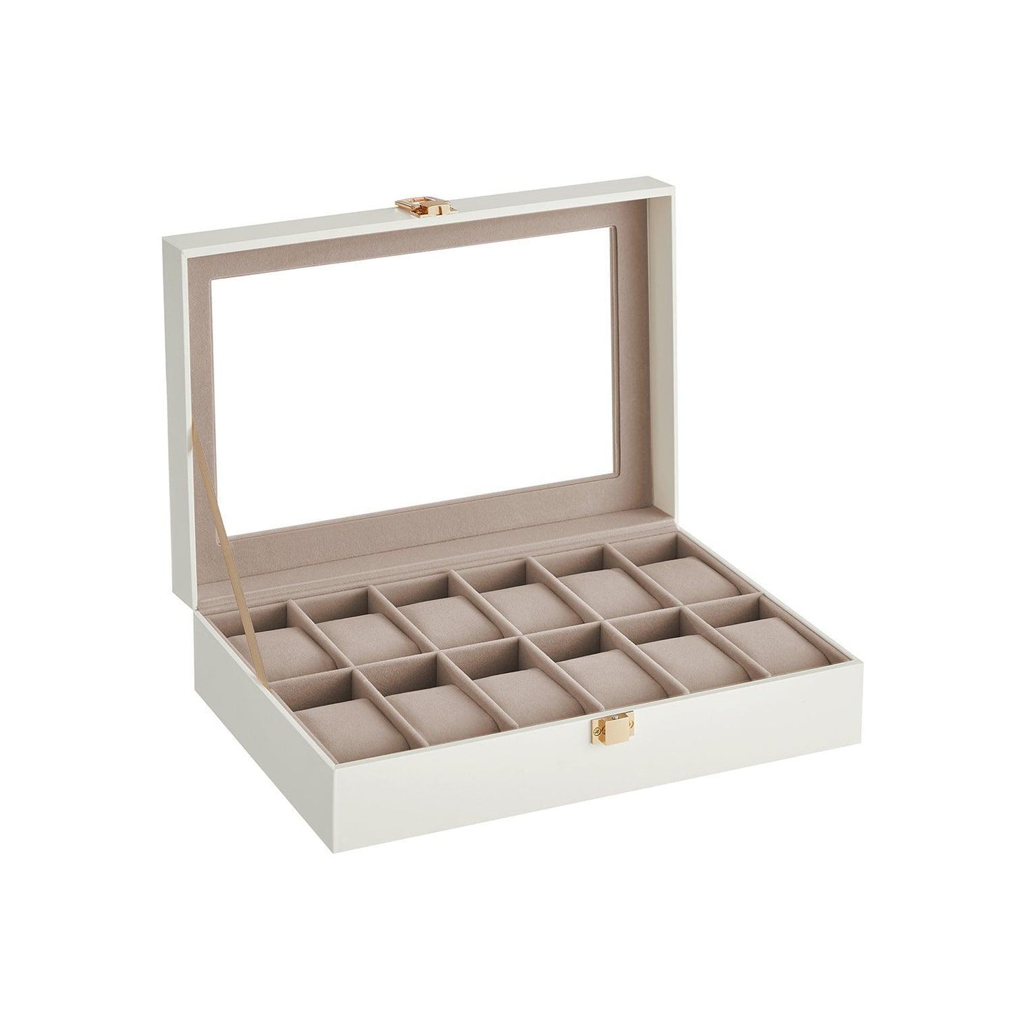 12-Slot Watch Case White FredCo