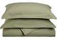 1200-Thread Count 100% Egyptian Cotton Exquisite Solid Duvet Cover Set FredCo