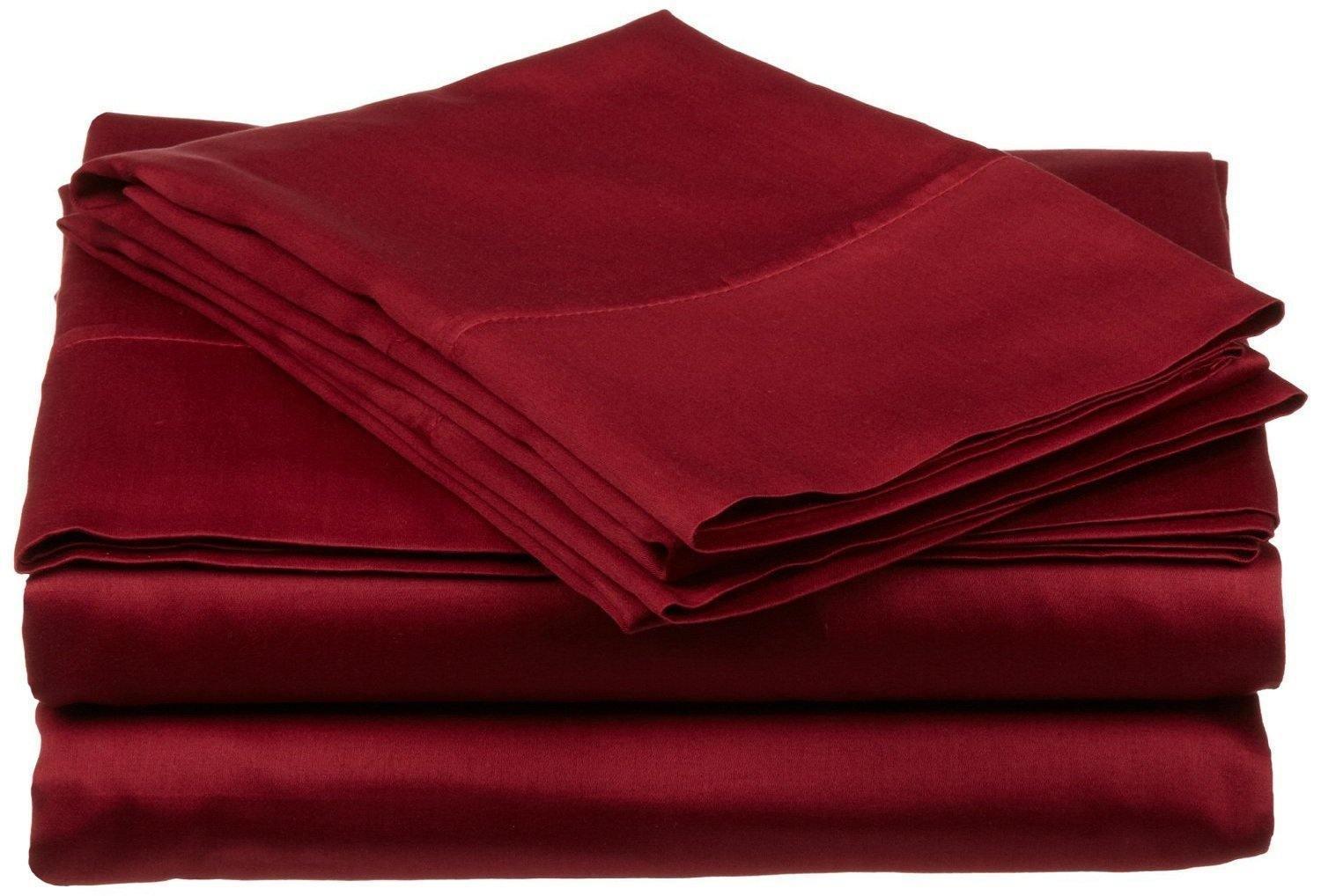 1200-Thread Count 100% Egyptian Cotton Exquisite Solid Duvet Cover Set FredCo