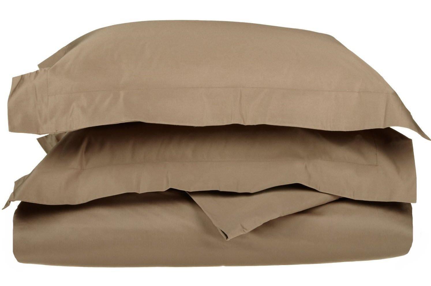 1200-Thread Count 100% Egyptian Cotton Exquisite Solid Duvet Cover Set FredCo