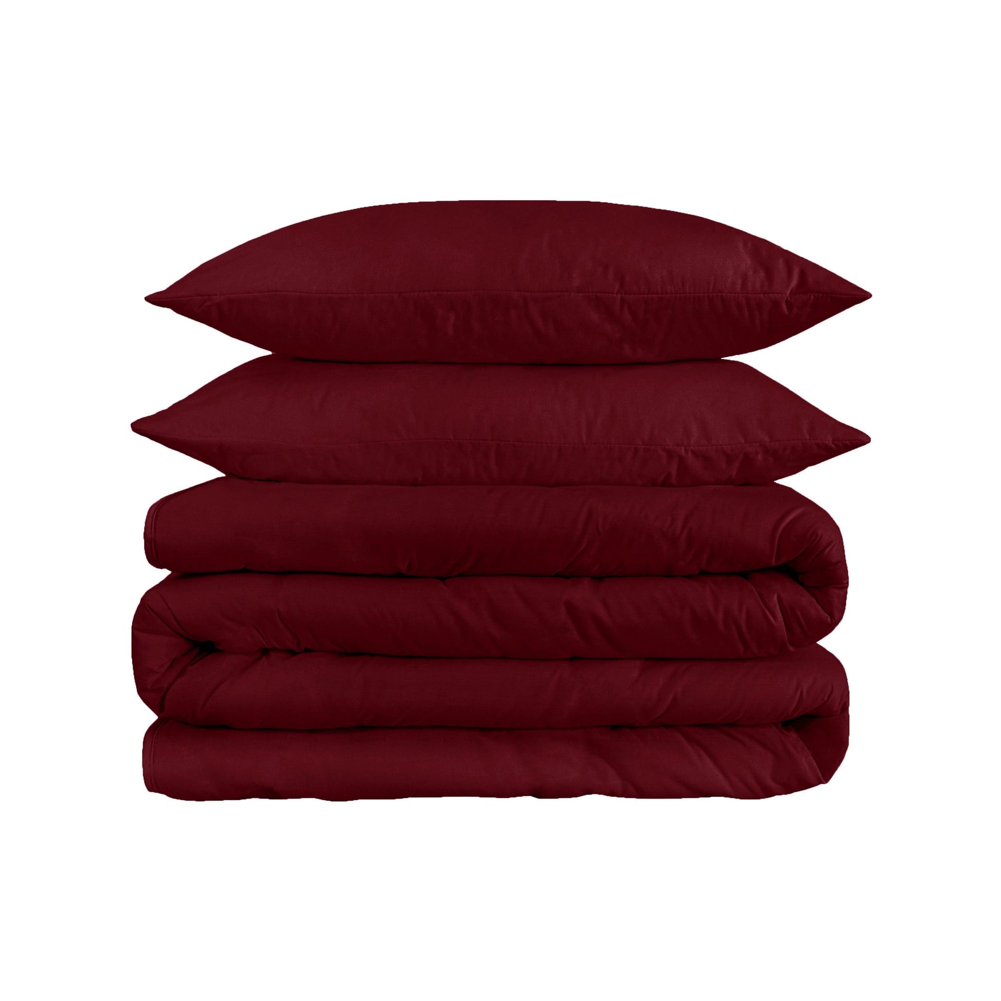 1200-Thread Count 100% Egyptian Cotton Exquisite Solid Duvet Cover Set FredCo