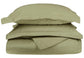 1200-Thread Count 100% Egyptian Cotton Exquisite Solid Duvet Cover Set FredCo