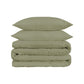1200-Thread Count 100% Egyptian Cotton Exquisite Solid Duvet Cover Set FredCo