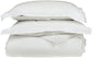 1200-Thread Count 100% Egyptian Cotton Exquisite Solid Duvet Cover Set FredCo