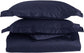 1200-Thread Count 100% Egyptian Cotton Exquisite Solid Duvet Cover Set FredCo