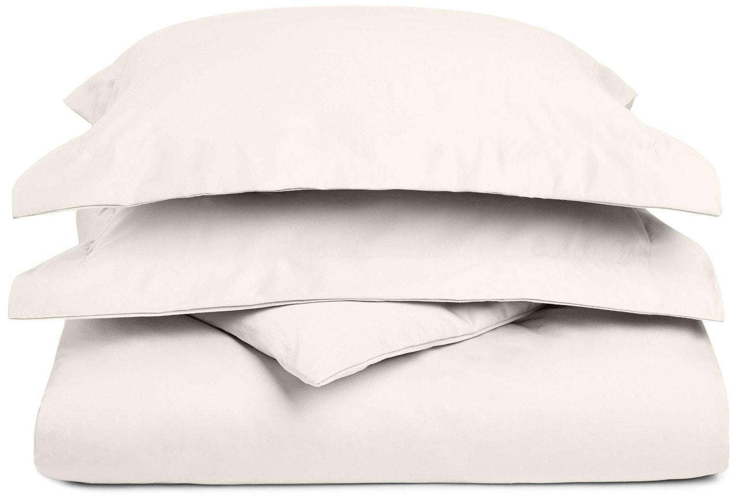 1200-Thread Count Cotton-Blend Wrinkle-Resistant Soft Duvet Cover Set FredCo