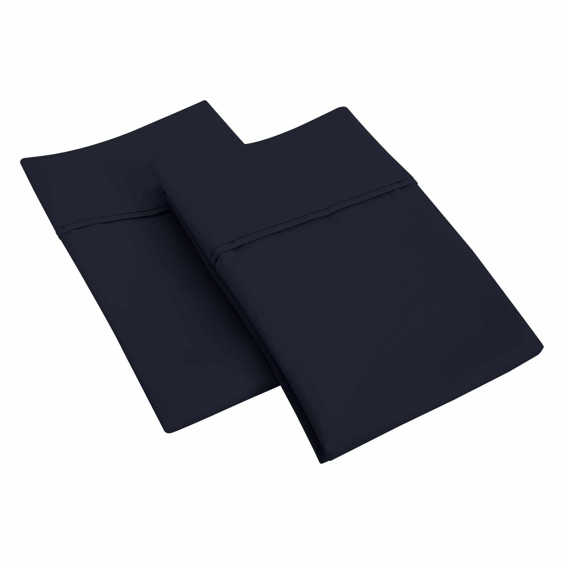 1200-Thread-Count Pillowcases Set, Cotton Blend, 8 Colors FredCo