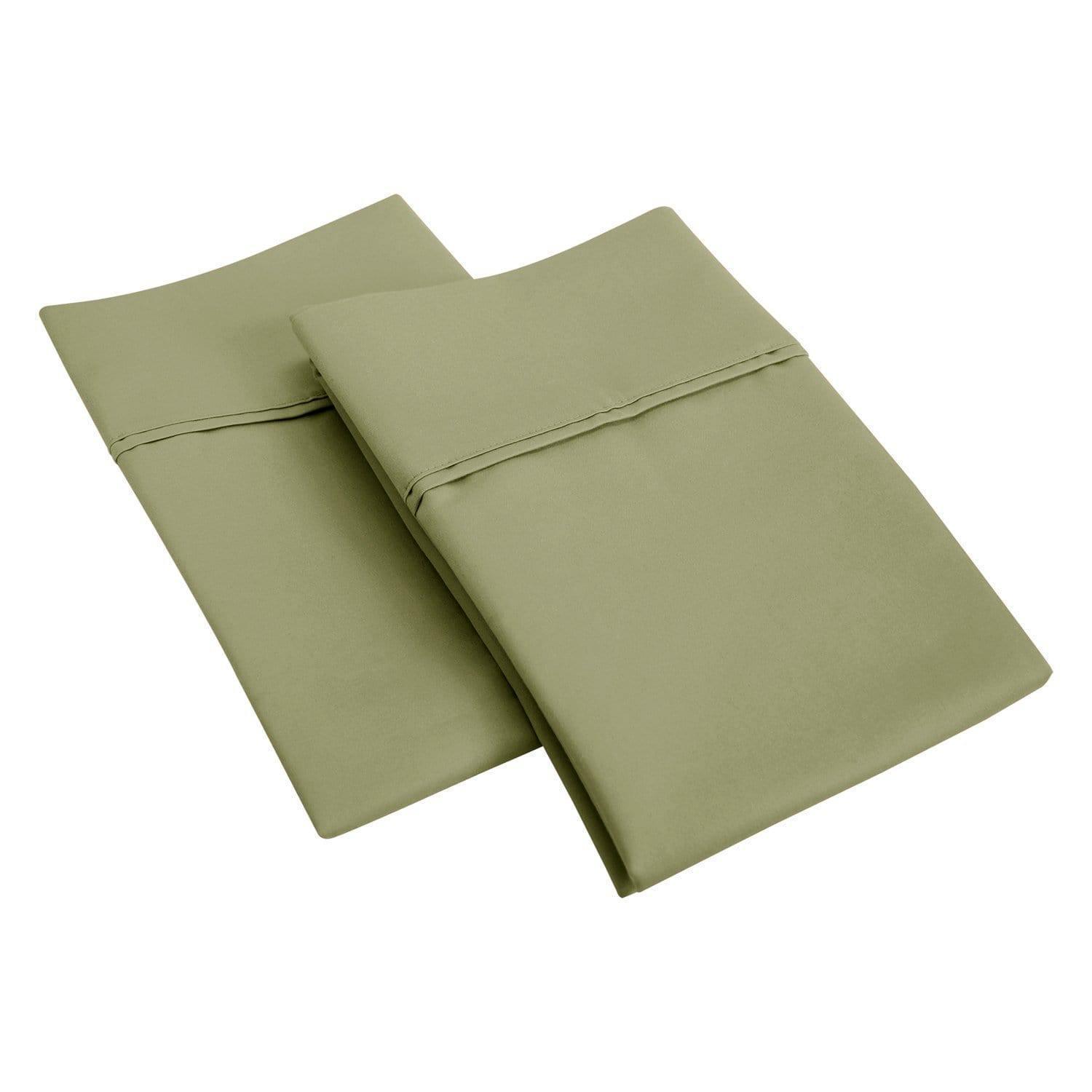 1200-Thread-Count Pillowcases Set, Cotton Blend, 8 Colors FredCo