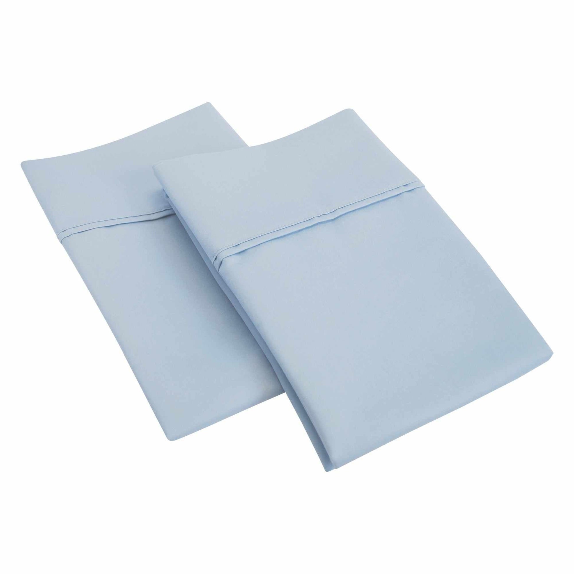 1200-Thread-Count Pillowcases Set, Cotton Blend, 8 Colors FredCo