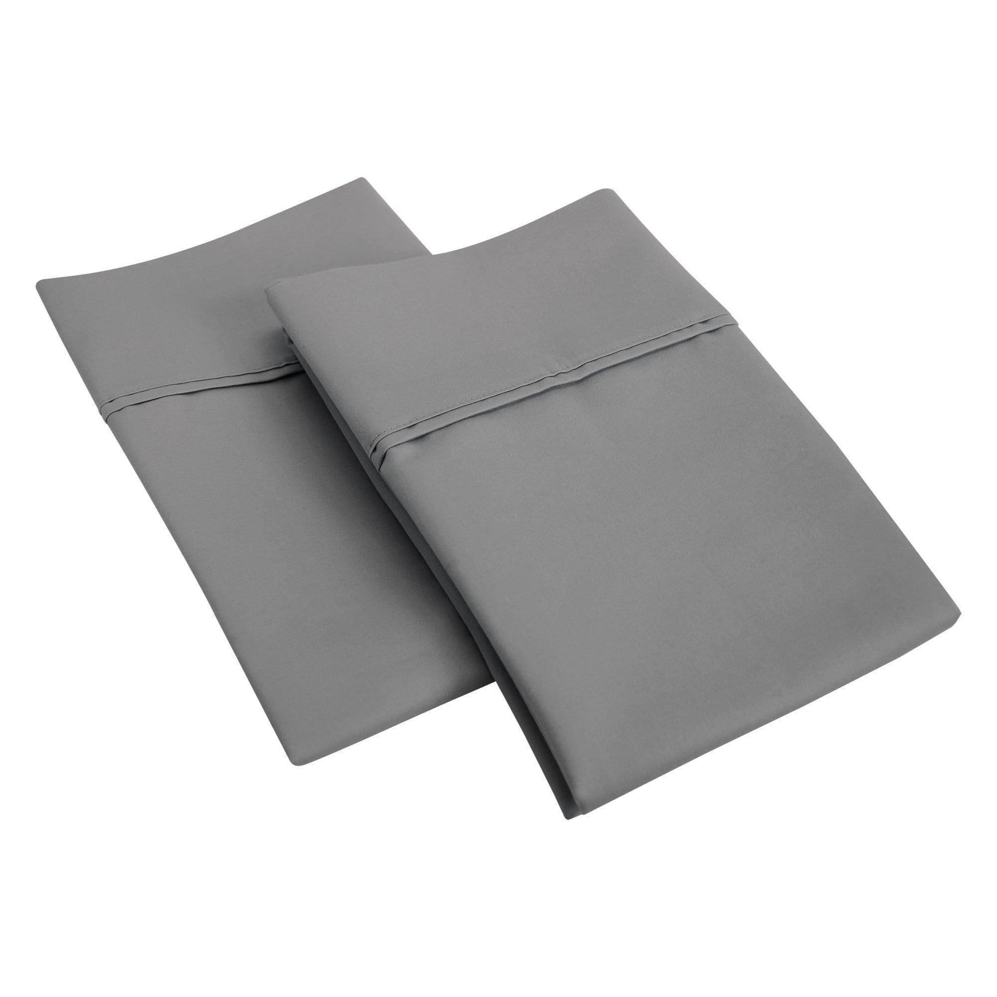 1200-Thread-Count Pillowcases Set, Cotton Blend, 8 Colors FredCo