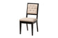 Baxton Studio Mana Modern Sand Fabric and Dark Brown Finished Wood 5-Piece Dining Set