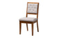 Baxton Studio Mana Modern Grey and Walnut Brown Wood 5-Piece Dining Set